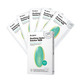 Dr.Jart+ Dermask Hidra Solución: portada del paquete para hidratación suave y calmante.
