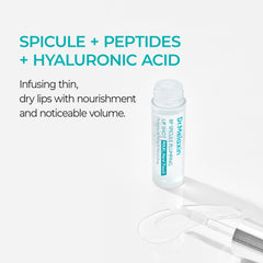 Dr.Melaxin BP Spicule Lip Shot, aplicador en primer plano facilita la aplicación.
