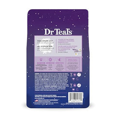 Cristales de Dr Teal's Sal Epsom para relajación y confort