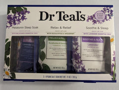 Dr Teal's regalo de sales de Epsom con eucalipto para aliviar tensiones musculares en casa