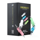 Dragonhawk 50P Cartuchos: visibilidad de tinta para trazos precisos durante la sesión.