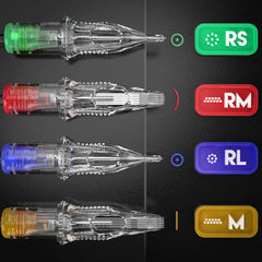 Dragonhawk 11RL con plunger integrado para estabilidad y control.
