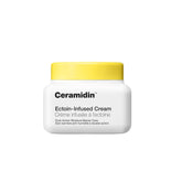 Dr.Jart+ Ceramidin Ectoin, bote frontal, hidratación profunda para piel seca.