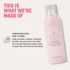 Drybar ingredientes Monoi, coco y vitamina E aportan suavidad y brillo