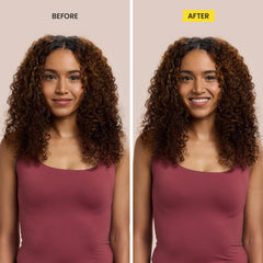 Espuma negra del champú purificador para limpieza profunda del cabello.