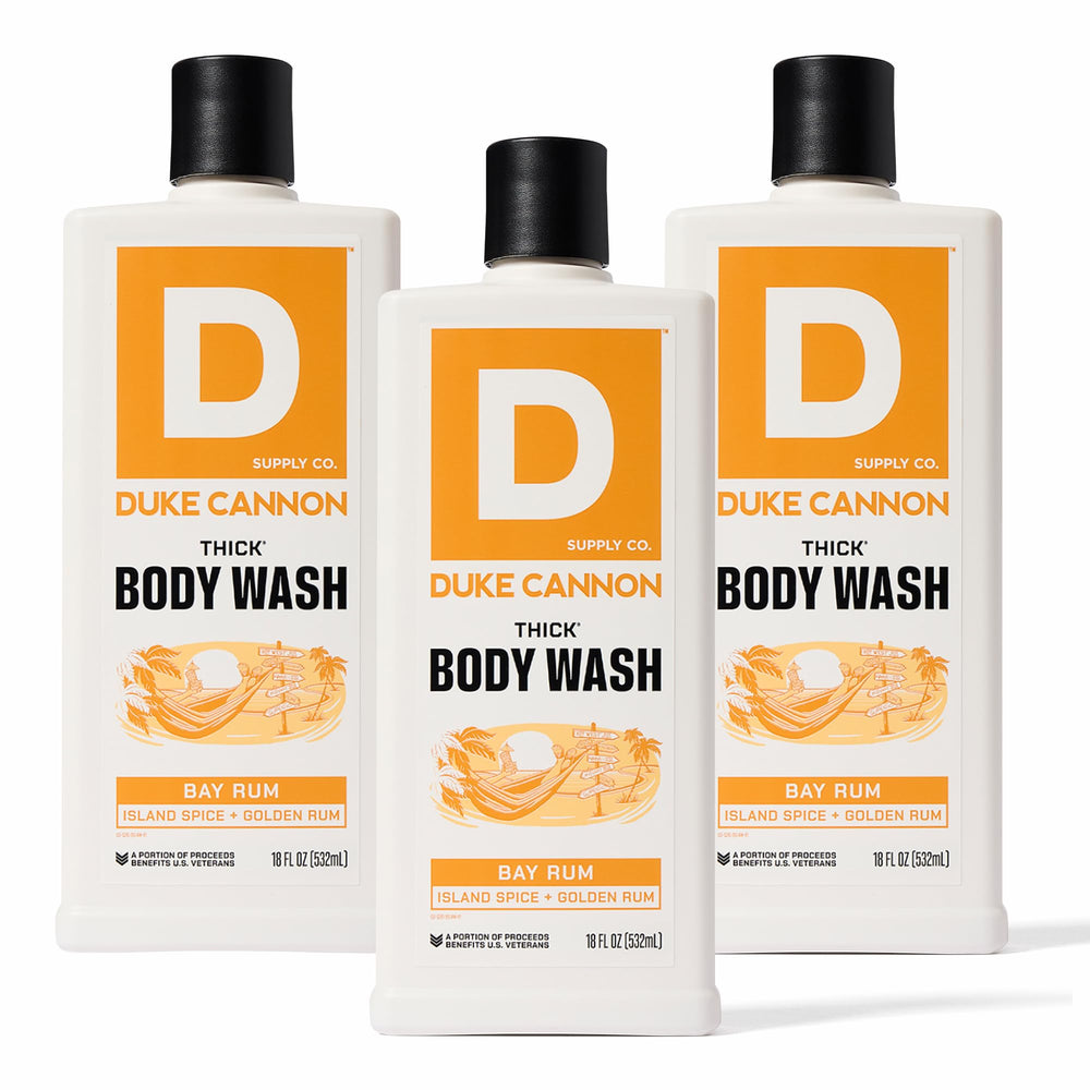 Duke Cannon Thick ducha para hombre con espuma sustancial