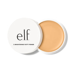 e.l.f. C‑Brightening Putty Primer: empaque práctico para uso diario.