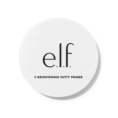 e.l.f. C‑Brightening Putty Primer: textura sedosa para un difuminado suave.