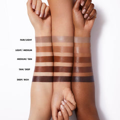 Halo Glow Contour define naturalmente los pómulos con acabado suave.