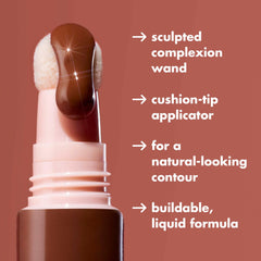 Halo Glow Contour hidrata con squalane para una difuminación suave.