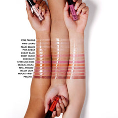 e.l.f. Lip Plumping Gloss vitamina E para nutrir y suavizar labios.