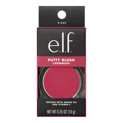 e.l.f Putty Blush contiene argán y vitamina E para hidratación