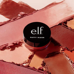 e.l.f Putty Blush Tahití, fórmula crema polvo para acabado semimate