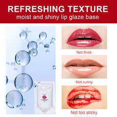 Base de brillo labial Eakroo, detalle del envase para mezclar.