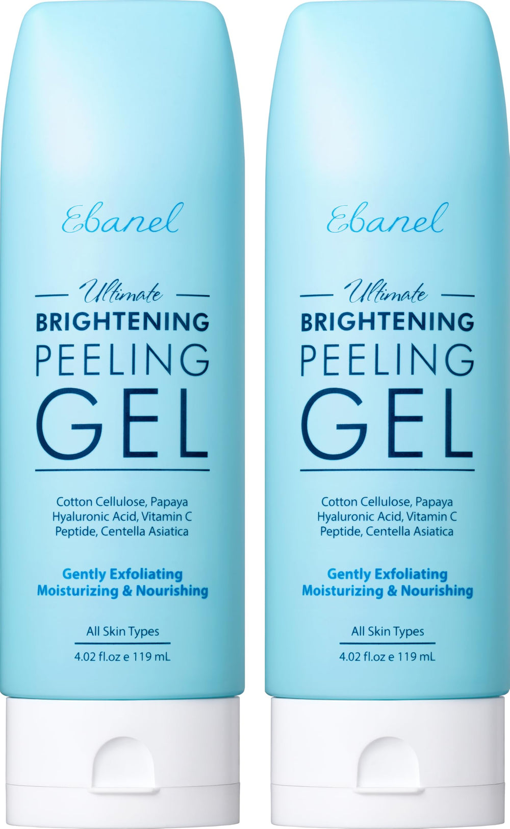 Ebanel exfoliante rostro, exfoliación suave para piel más suave.