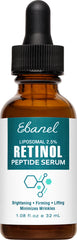 Frasco de Ebanel Retinol Serum para uso diario y piel suave