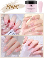 EBANKU paletas rosa nude, muestra colores suaves para uñas.