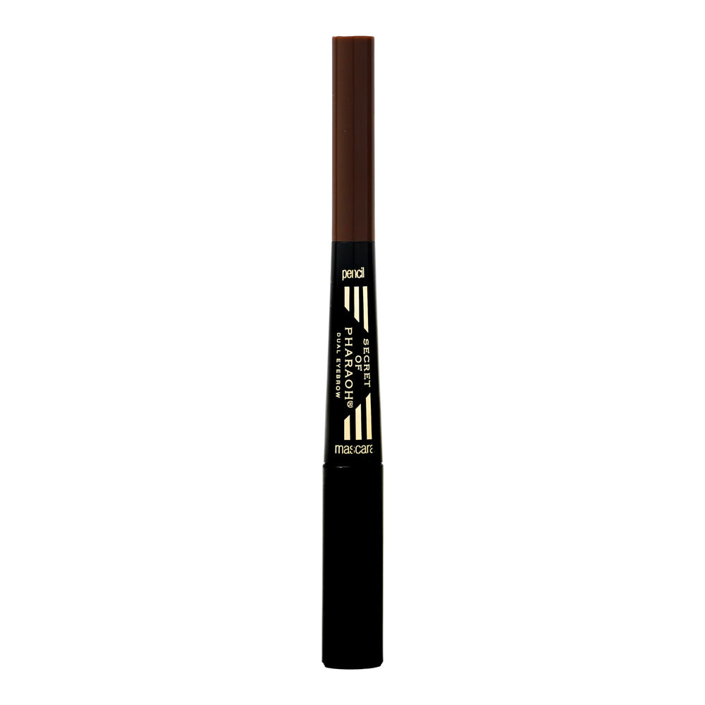 EBIN NEW YORK Secret of Pharaoh doble ceja lapiz-mascara natural espresso para definición y fijado