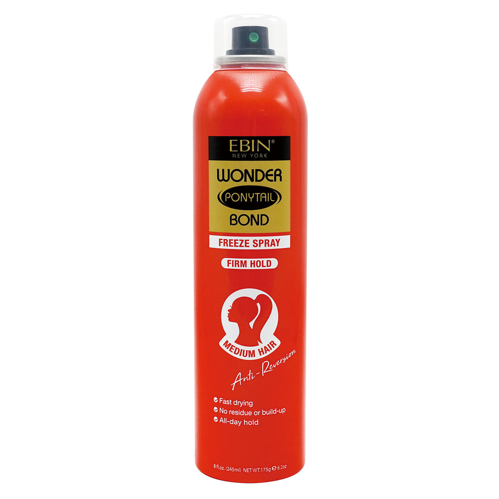 EBIN NEW YORK Wonder Ponytail Spray: aplicación precisa para fijar peinados con secado rápido