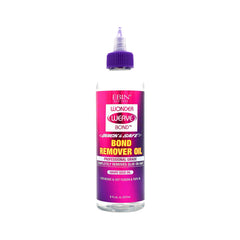 Wonder Weave Bond Remover Oil con aceite de semilla de uva para quitar adhesivo con suavidad.