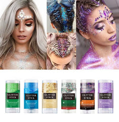 ECDMKF Glitter Gel cejas, definición suave para look definido