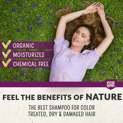 ecoLove champú aceites esenciales: fragancia suave para uso diario.