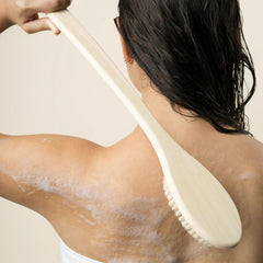 EcoTools cepillo baño cerdas nylon exfoliantes para piel suave