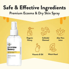 ECZEMA HONEY: niebla facial hidratante sin fragancia para uso diario