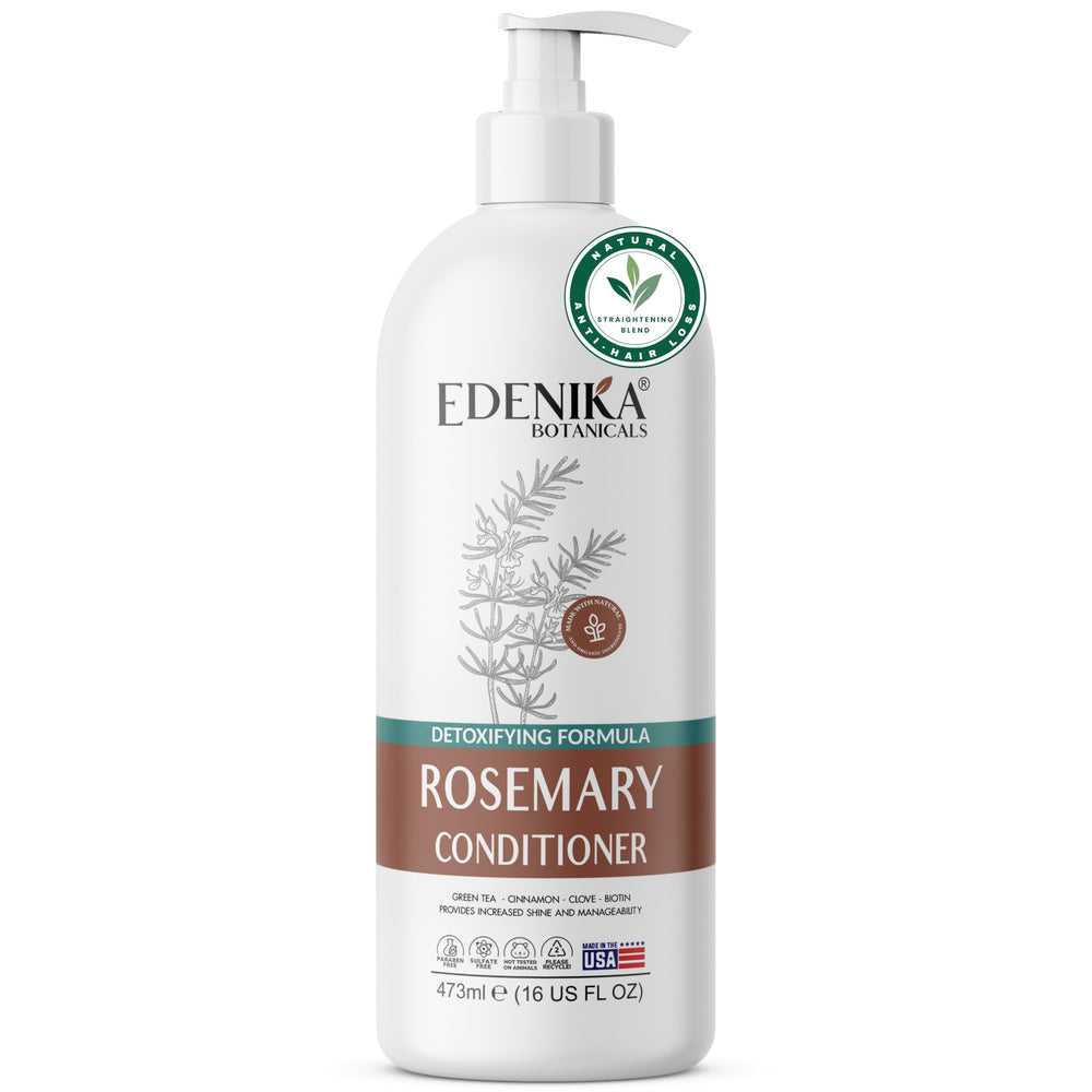 Edenika Botanicals Condicionador Romero en bote para peinar suavemente y nutrir desde la raíz