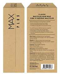 Elabore MAX Plus Hair Wax en tubo facilita la aplicación y la limpieza diaria.