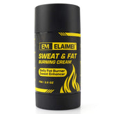 Elaimei crema sudor quema grasa abdomen durante entrenamiento, sensación de calor.