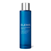 Aceite de Masaje ELEMIS en botella para absorción rápida y piel nutrida.