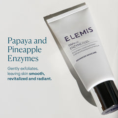 Aplicación facial suave de ELEMIS Papaya Enzyme Peel en rutina nocturna