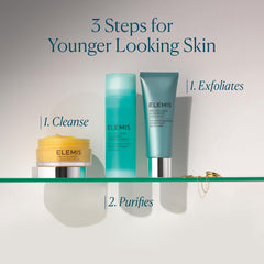 ELEMIS Pro-Collagen Glow Boost Exfoliator: envase de 100 mL listo para uso diario.
