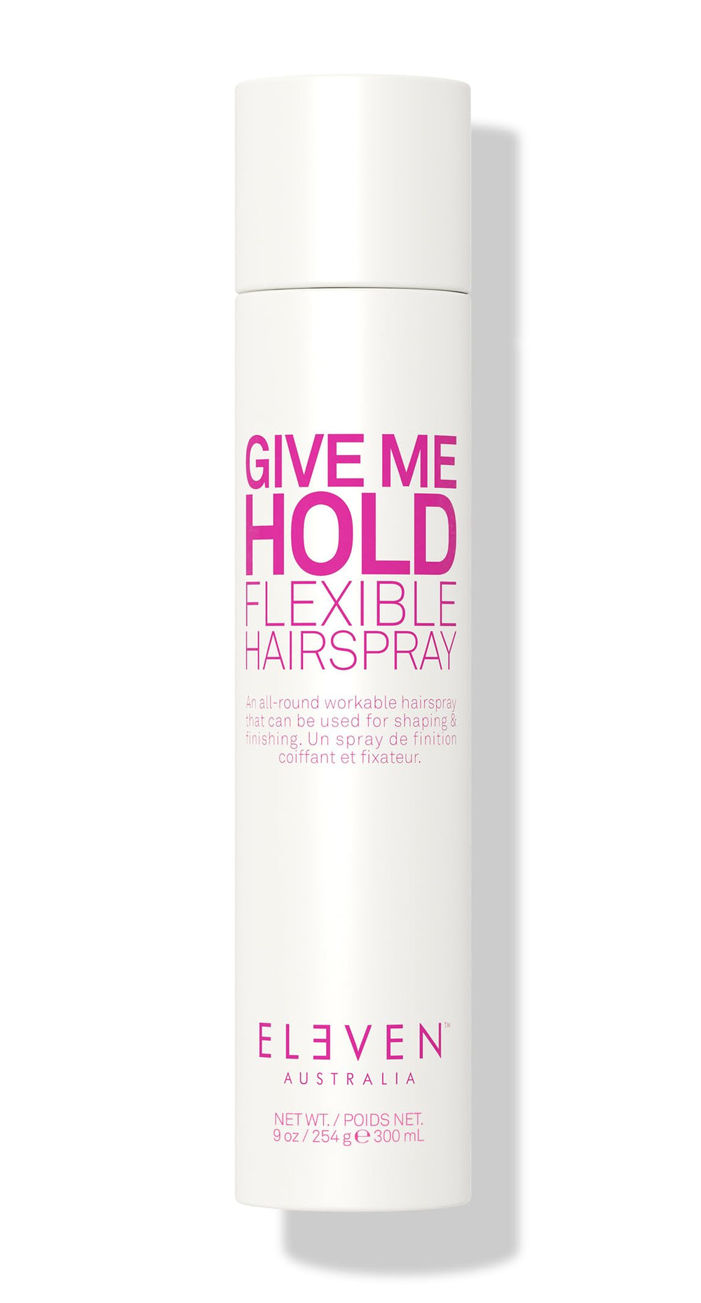 ELEVEN AUSTRALIA Give Me Hold, la botella de laca ofrece fijación ligera para estilo diario