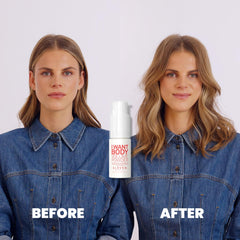 Acabado mate con ELEVEN AUSTRALIA para un look natural.