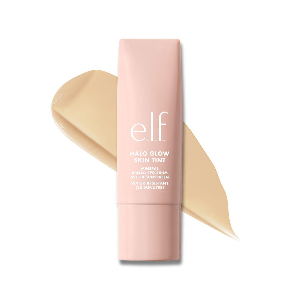 e.l.f. Halo Glow Skin Tint en botella para piel radiante