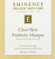 Textura cremosa de la mascarilla probiótica de Eminence.