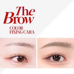 Espoir fijador de cejas con tono gris frío para definición natural.