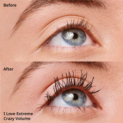 Embalaje de essence I Love Extreme Crazy Volume Mascara paquete 3.