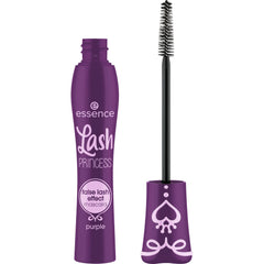 Princesa de pestanas morada essence: botella vibrante para realzar color y volumen