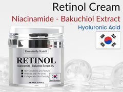 Essentially KateS Retinol Cream para contorno de ojos con hidratación suave.