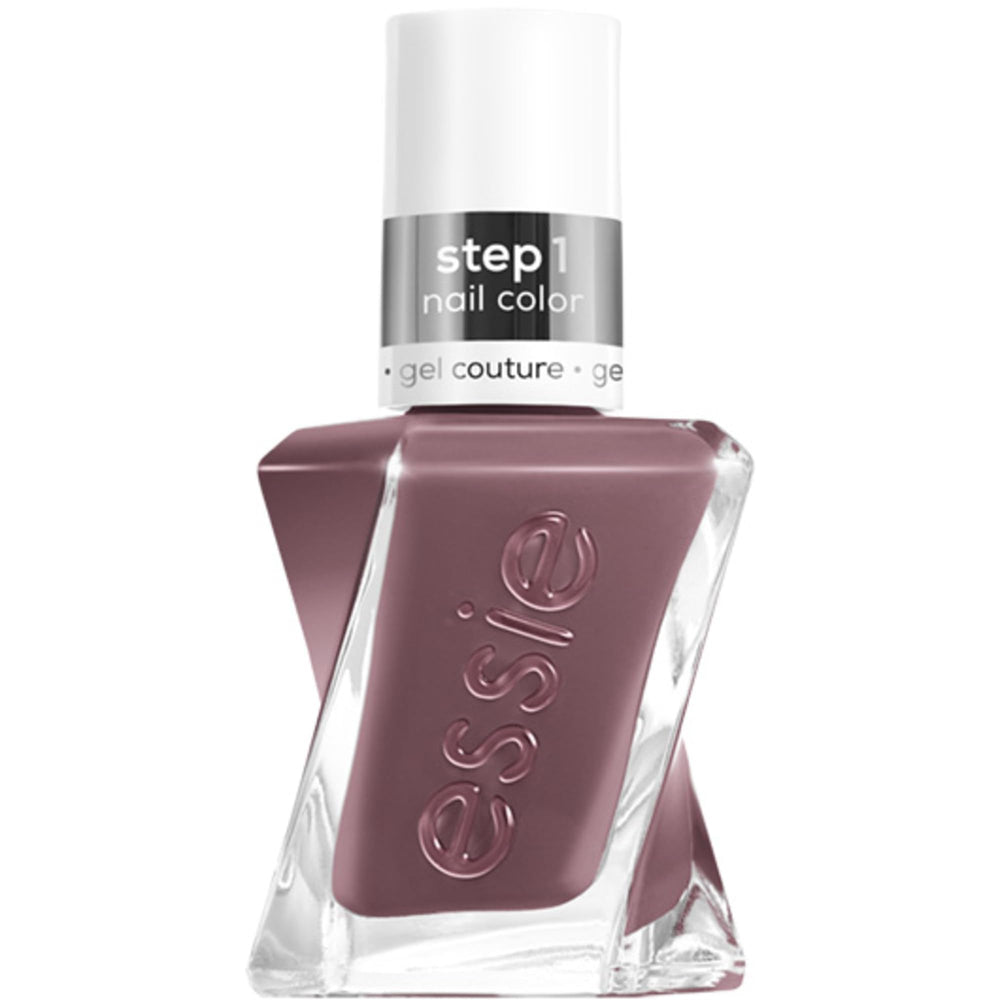essie gel couture tono taupe suave para uñas con acabado elegante
