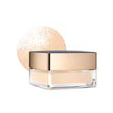 Polvo suelto Estée Lauder Double Wear en envase elegante para acabado natural.