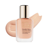 Estée Lauder Double Wear: botella con bomba para aplicación uniforme y duradera.