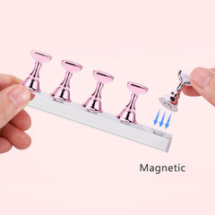 Base de práctica Etercycle con imanes para fijar uñas durante la práctica