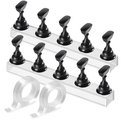 Base de uñas acrílicas Etercycle para practicar con estabilidad y control.