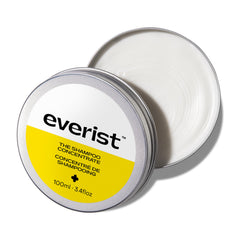 Everist Champú Concentrado en botella, hidratación profunda para cabello dañado.