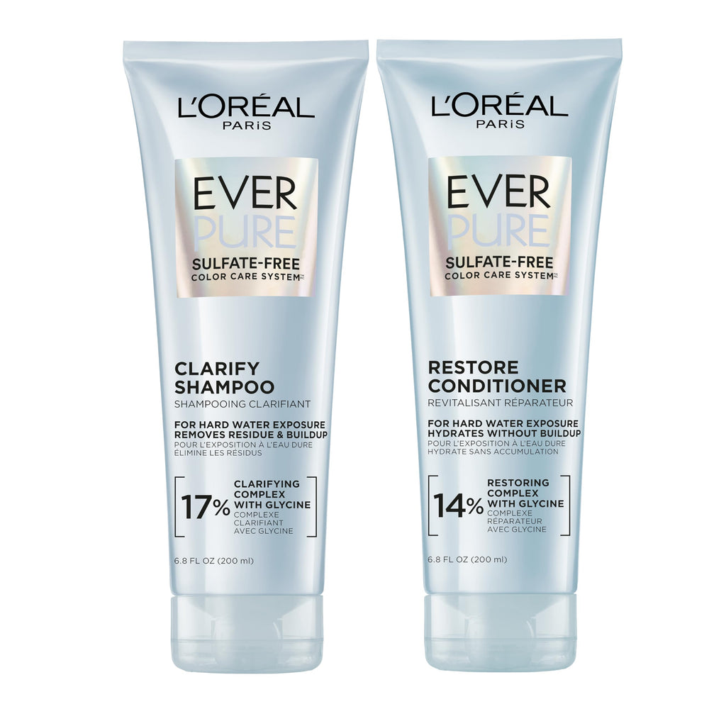 EverPure Clarify champú espumoso que cuida el color.