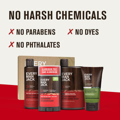 Every Man Jack limpiador facial energizante para la piel diaria.